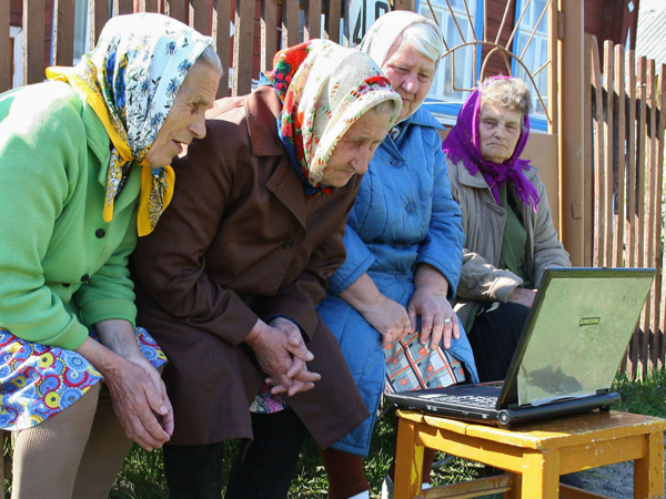 Бабушки и интернет